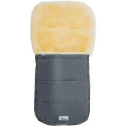 Altabebe Lamsvacht Voetenzak Noordkaap Donkergrijs