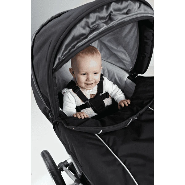 BabyDan Baby Dan Veiligheidsgordel Lux Voor Kinderwagen Zwart 4 BabyDan Baby Dan Veiligheidsgordel Lux Voor Kinderwagen Zwart - Afbeelding 2