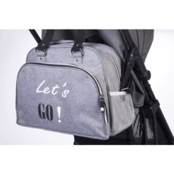 BABY ON BOARD Verzorgingstas Simply Premium Let's Go Grijs -Kinderwagen Winkel baby on board verzorgingstas simply premium lets go grijs a363383 4