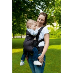 BabyGO Draagzak Koala Dark Grey Melange 9 BabyGO Draagzak Koala Dark Grey Melange -Kinderwagen Winkel babygo draagzak koala dark grey melange a281740 2