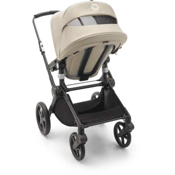 Bugaboo Kinderwagen Fox Cub Met Reiswieg En Zitje Black /Desert Beige 5 Bugaboo Kinderwagen Fox Cub Met Reiswieg En Zitje Black /Desert Beige - Afbeelding 3