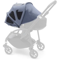 Bugaboo Zonnedak Met Ventilatie Breezy Bee Seaside Blue -Kinderwagen Winkel bugaboo zonnedak met ventilatie breezy bee seaside blue a342162 3