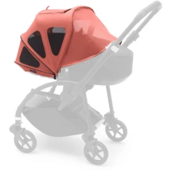Bugaboo Zonnedak Met Ventilatie Breezy Bee Sunrise Red -Kinderwagen Winkel bugaboo zonnedak met ventilatie breezy bee sunrise red a342170 3