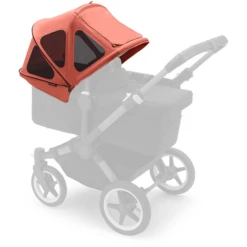 Bugaboo Zonnedak Met Ventilatie Breezy Donkey 5 Sunrise Run -Kinderwagen Winkel bugaboo zonnedak met ventilatie breezy donkey 5 sunrise run a342390 2