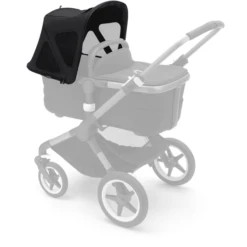 Bugaboo Zonnedak Met Ventilatie Breezy Fox / Cameleon 3/ Lynx Mid Night Black -Kinderwagen Winkel bugaboo zonnedak met ventilatie breezy fox cameleon 3 lynx mid night black a342128 1