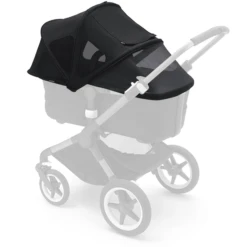 Bugaboo Zonnedak Met Ventilatie Breezy Fox / Cameleon 3/ Lynx Mid Night Black -Kinderwagen Winkel bugaboo zonnedak met ventilatie breezy fox cameleon 3 lynx mid night black a342128 3
