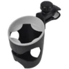 Buggypod Beker Holder Zwart/Grijs -Kinderwagen Winkel buggypod beker holder zwart grijs a304411