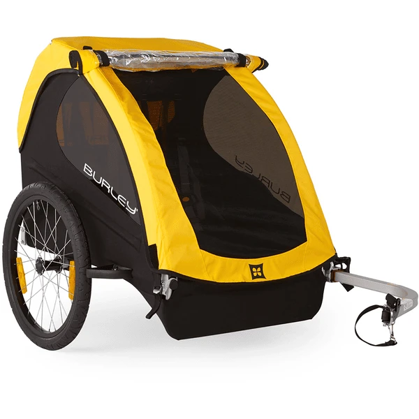 BURLEY Kinderfietskar Bee Double Yellow 3 BURLEY Kinderfietskar Bee Double Yellow