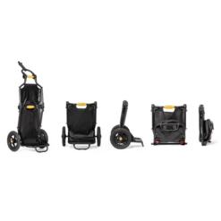 BURLEY Transportaanhanger Travoy Black -Kinderwagen Winkel burley transportaanhanger travoy black a312514 3