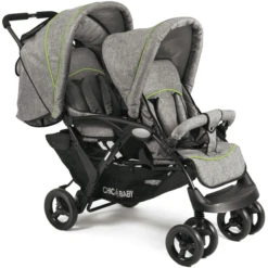 CHIC 4 BABY Duowagen DUO Jeans Grey -Kinderwagen Winkel chic 4 baby duowagen duo jeans grey a247034 1