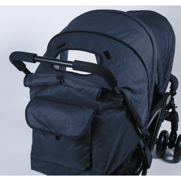 CHIC 4 BABY Duowagen DUO Jeans Navy Blue 7 CHIC 4 BABY Duowagen DUO Jeans Navy Blue - Afbeelding 5