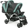 CHIC 4 BABY Duowagen DUO Melange Mint -Kinderwagen Winkel chic 4 baby duowagen duo melange mint a259649