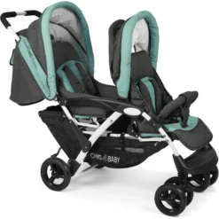 CHIC 4 BABY Duowagen DUO Melange Mint -Kinderwagen Winkel chic 4 baby duowagen duo melange mint a259649 3