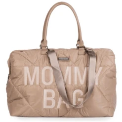 Childhome CHILD HOME Mommy Tas Gewatteerd Beige -Kinderwagen Winkel child home mommy tas gewatteerd beige a325914 4