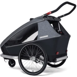 CROOZER Fietskar Kid Vaaya 2 Graphite Blue -Kinderwagen Winkel croozer fietskar kid vaaya 2 graphite blue a288695 3