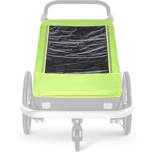 CROOZER Regenhoes Light Ning Yellow Voor Kid Tweezitter 7 CROOZER Regenhoes Light Ning Yellow Voor Kid Tweezitter - Afbeelding 5