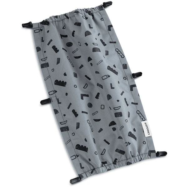 CROOZER Zonnescherm Blauw Gedessineerd Voor Kinderzitje 4 CROOZER Zonnescherm Blauw Gedessineerd Voor Kinderzitje - Afbeelding 2