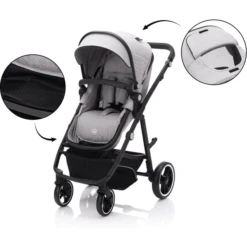 Fill Kinderwagen Set Panther Elite Lichtgrijs Melange -Kinderwagen Winkel fill kinderwagen set panther elite lichtgrijs melange a291628 2
