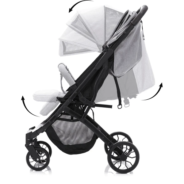 Fill Kinderwagen Style R Elite Lichtgrijs Gemêleerd 6 Fill Kinderwagen Style R Elite Lichtgrijs Gemêleerd - Afbeelding 4
