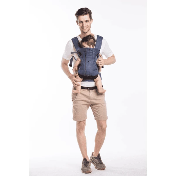 Fillikid Draagzak Walk Melange-marine 7 Fillikid Draagzak Walk Melange-marine - Afbeelding 5