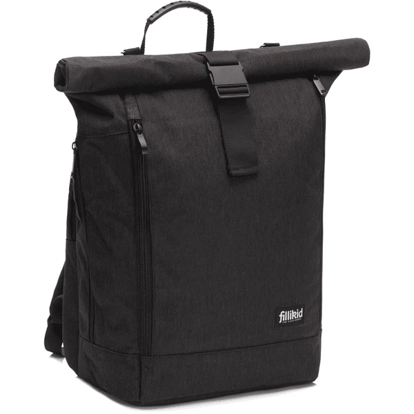 Fillikid Luier Rugzak Dublin Zwart 4 Fillikid Luier Rugzak Dublin Zwart - Afbeelding 2