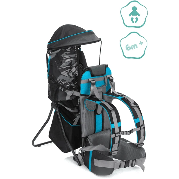 FILLIKID Rugdrager Explorer Grijs Blauw 4 FILLIKID Rugdrager Explorer Grijs Blauw - Afbeelding 2