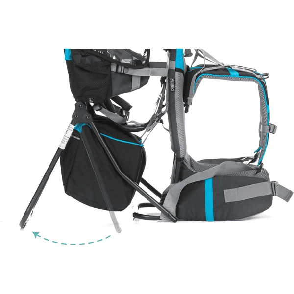FILLIKID Rugdrager Explorer Grijs Blauw 5 FILLIKID Rugdrager Explorer Grijs Blauw - Afbeelding 3