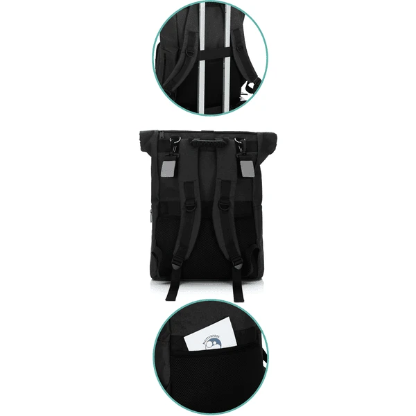 Fillikid Verander Rugzak Tokyo Zwart 6 Fillikid Verander Rugzak Tokyo Zwart - Afbeelding 4