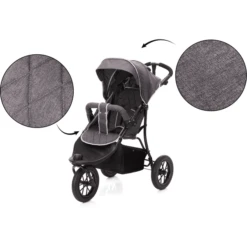 Fillikid Wandelwagen Jogger Donkergrijs Gemêleerd -Kinderwagen Winkel fillikid wandelwagen jogger donkergrijs gemeleerd a299726 4