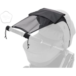 Fillikid Zonnescherm Easy Zwart Gemêleerd Voor Kinderwagen -Kinderwagen Winkel fillikid zonnescherm easy zwart gemeleerd voor kinderwagen a346548 3