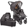 GESSLEIN Combi Kinderwagen F4 Air+, Bruin / Patroon -Kinderwagen Winkel gesslein combi kinderwagen f4 air bruin patroon a380328