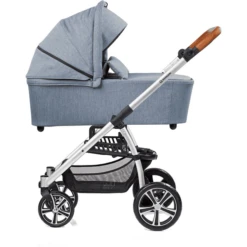 GESSLEIN Combi Kinderwagen F4 Air+, Ijsblauw Gevlekt / Ster -Kinderwagen Winkel gesslein combi kinderwagen f4 air ijsblauw gevlekt ster a380327 2