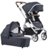 GESSLEIN FX4 Life Combi Kinderwagen, Marine Gevlekt -Kinderwagen Winkel gesslein fx4 life combi kinderwagen marine gevlekt a379687
