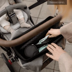 GESSLEIN Luiertas N°5, Gevlekt Grijs 9 GESSLEIN Luiertas N°5, Gevlekt Grijs -Kinderwagen Winkel gesslein luiertas n5 gevlekt grijs a380364 2