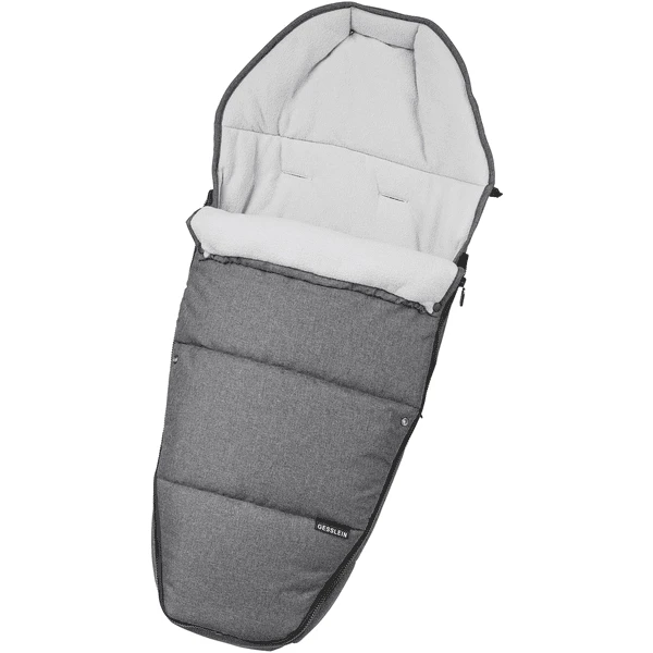 GESSLEIN Sleepy Voetenzak, Grijs Gevlekt 3 GESSLEIN Sleepy Voetenzak, Grijs Gevlekt