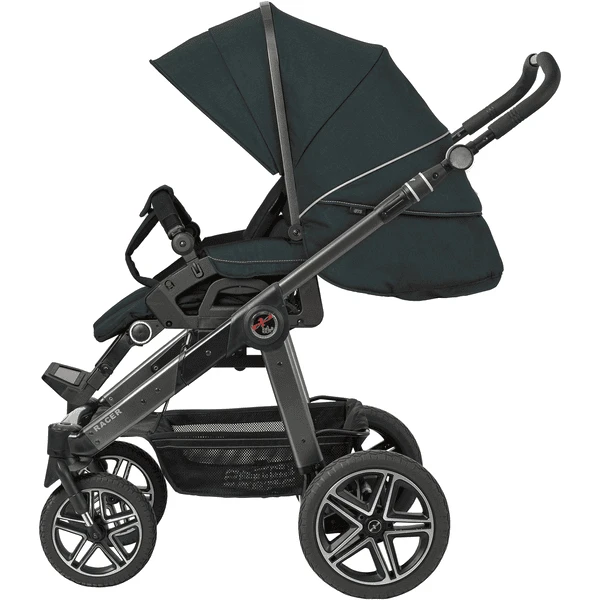 Hartan Kinderwagen Racer GTS Met Handrem Racing Stars (912) Framekleur Platina 6 Hartan Kinderwagen Racer GTS Met Handrem Racing Stars (912) Framekleur Platina - Afbeelding 4