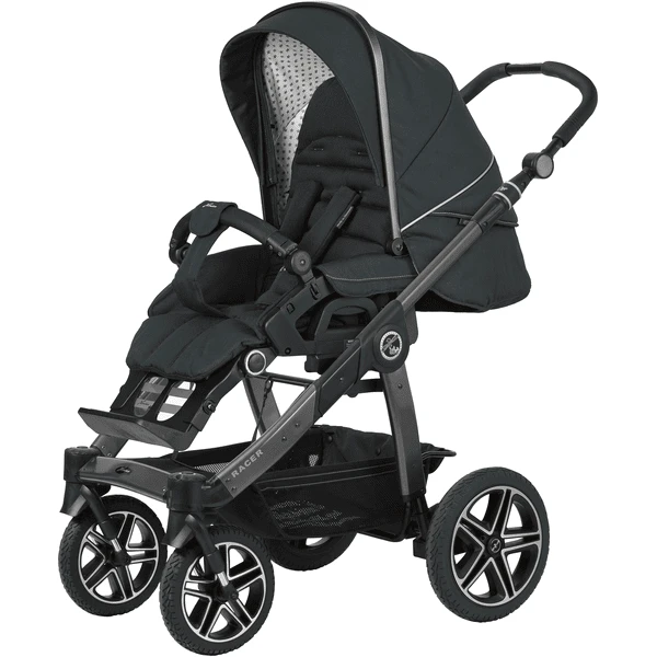 Hartan Kinderwagen Racer GTS Met Handrem Racing Stars (912) Framekleur Platina 3 Hartan Kinderwagen Racer GTS Met Handrem Racing Stars (912) Framekleur Platina