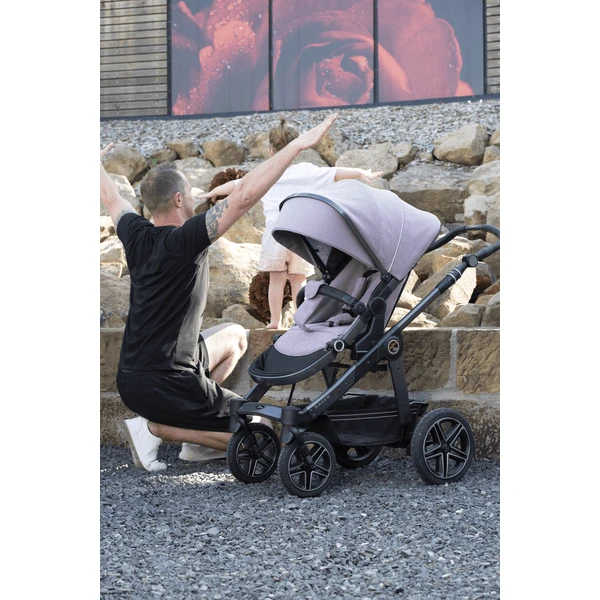 Hartan Kinderwagen Racer GTX Met Handrem Causal Collection Heart S (914) Framekleur Platina 4 Hartan Kinderwagen Racer GTX Met Handrem Causal Collection Heart S (914) Framekleur Platina - Afbeelding 2