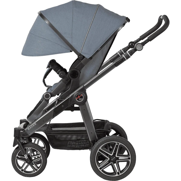 Hartan Kinderwagen Racer GTX Met Handrem Causal Collection Heart S (914) Framekleur Platina 6 Hartan Kinderwagen Racer GTX Met Handrem Causal Collection Heart S (914) Framekleur Platina - Afbeelding 4