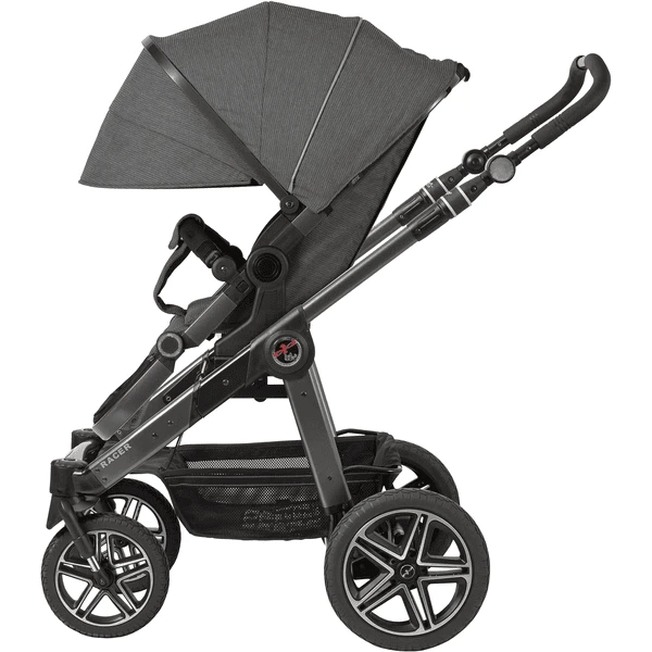 Hartan Kinderwagen Racer GTX Met Handrem Causal Collection Little Pinguïn (910) Framekleur Platina 6 Hartan Kinderwagen Racer GTX Met Handrem Causal Collection Little Pinguïn (910) Framekleur Platina - Afbeelding 4
