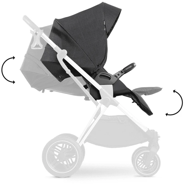 Hauck Bevestiging Kinderwagen Vision X Melange Black 4 Hauck Bevestiging Kinderwagen Vision X Melange Black - Afbeelding 2