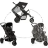 HAUCK Duowagen Freerider SH 12 Black -Kinderwagen Winkel hauck duowagen freerider sh 12 black a061498