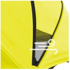 Hauck Zonneluifel Swift X Single Deluxe Neon Yellow -Kinderwagen Winkel hauck zonneluifel swift x single deluxe neon yellow a300238 4