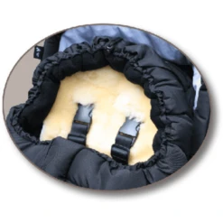 Heitmann Voetenzak Comfort 2-in-1 Met Lamsvel Inzet Grijs Gesmolten -Kinderwagen Winkel heitmann voetenzak comfort 2 in 1 met lamsvel inzet grijs gesmolten a371881 2