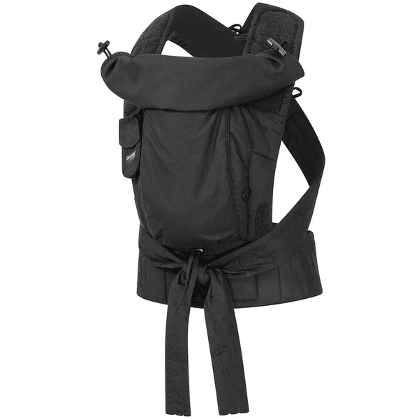 Hoppediz Draagzak Bondolino Plus Popeline One Size Zwart 4 Hoppediz Draagzak Bondolino Plus Popeline One Size Zwart - Afbeelding 2