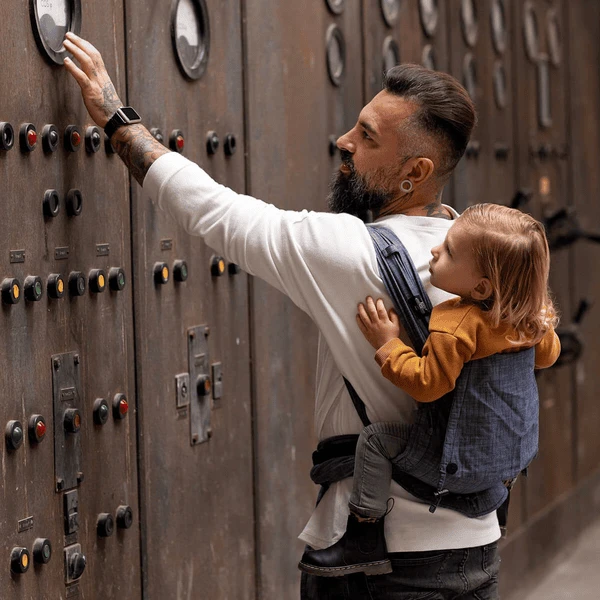 Hoppediz Draagzak Hop-Tye Buckle Denim 7 Hoppediz Draagzak Hop-Tye Buckle Denim - Afbeelding 5