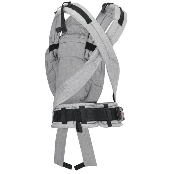 Hoppediz Draagzak Nabaca Basic-Set Regular Grijs Gemeleerd 4 Hoppediz Draagzak Nabaca Basic-Set Regular Grijs Gemeleerd - Afbeelding 2