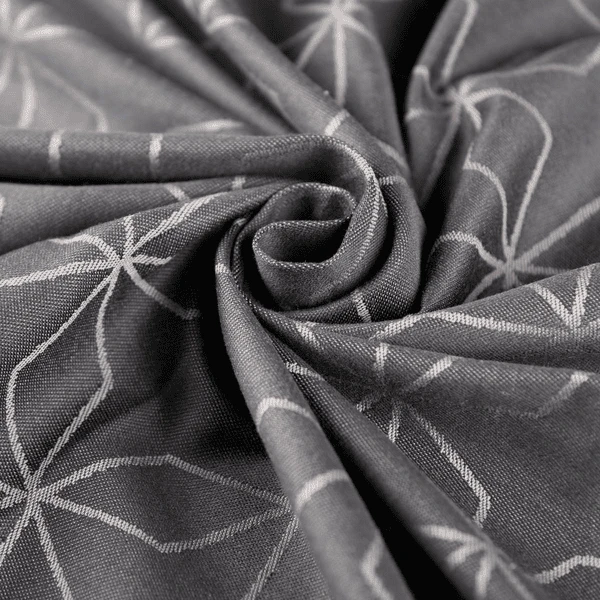 HOPPEDIZ Ring-Sling Draagdoek Jacquard Malmö Stone 4 HOPPEDIZ Ring-Sling Draagdoek Jacquard Malmö Stone - Afbeelding 2