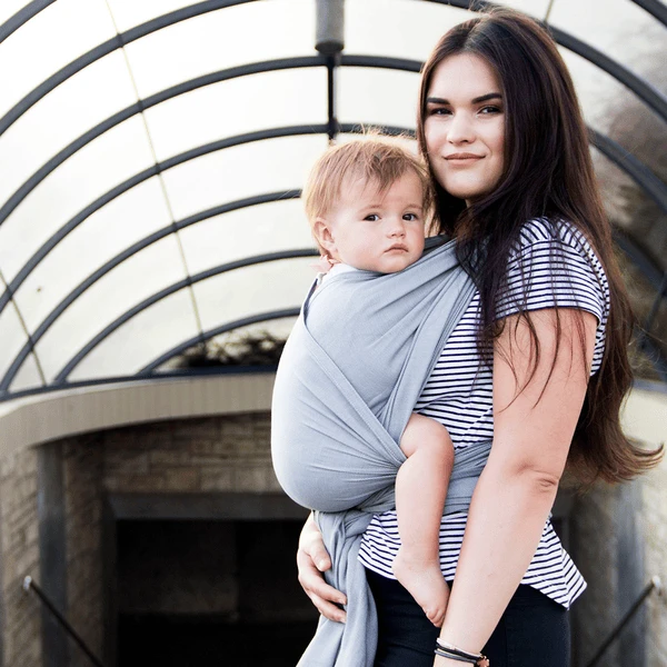 Hoppediz Ultralight Draagdoek Hamburg Grafiet (5,40 M) 6 Hoppediz Ultralight Draagdoek Hamburg Grafiet (5,40 M) - Afbeelding 4