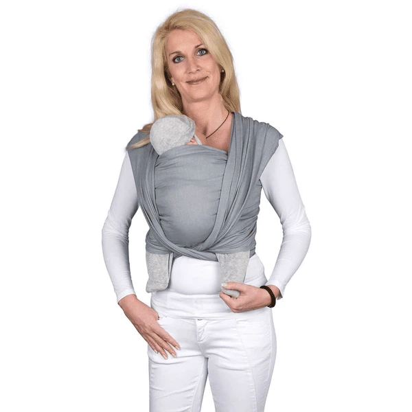 Hoppediz Ultralight Draagdoek Hamburg Grafiet (5,40 M) 3 Hoppediz Ultralight Draagdoek Hamburg Grafiet (5,40 M)